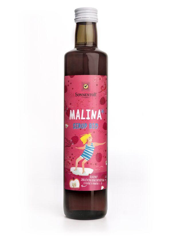 Sonnentor Sirup BIO - Malina (500 ml) - osvěžení bez přidaného cukru
