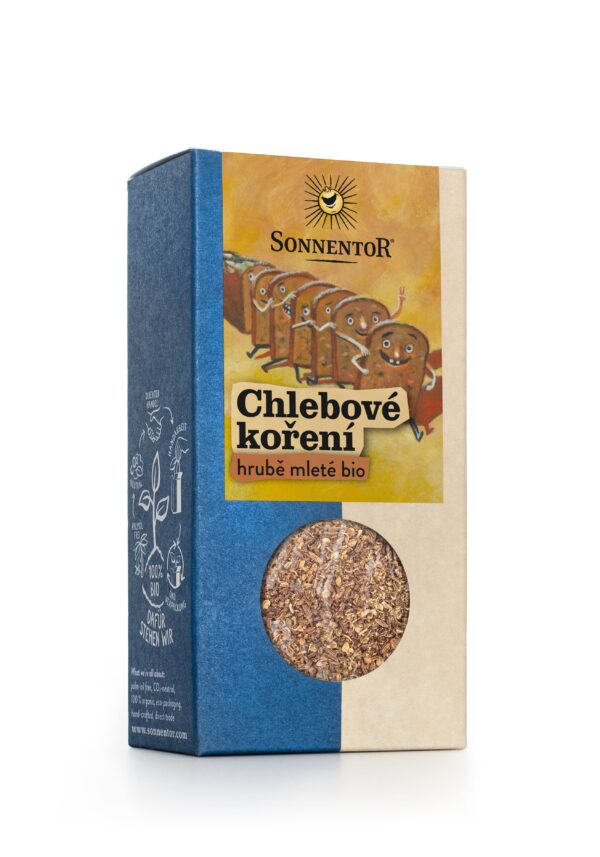 Sonnentor Chlebové koření BIO - hrubě mleté (45 g) - tradiční koření pro všechny druhy chleba