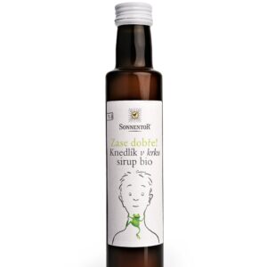 Sonnentor Sirup BIO - Knedlík v krku (250 ml) - tlumí projevy nachlazení