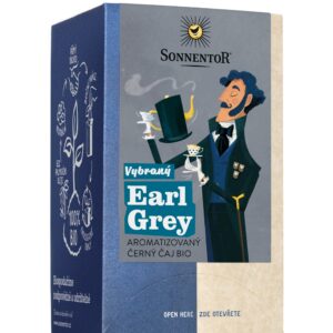 Sonnentor Černý čaj aromatizovaný Vybraný Earl Grey BIO - nálev. sáčky (18 x 1,5 g)