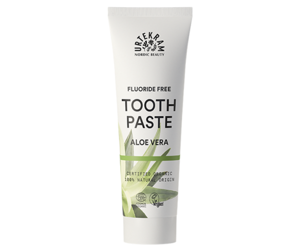 Urtekram Zubní pasta s Aloe vera BIO (75 ml) - bez fluoridu