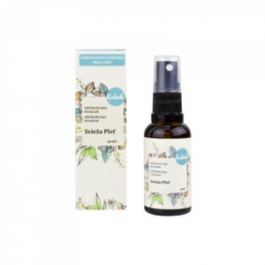 Kvitok Uklidňující olej po holení Svěží pleť (30 ml) - se svěží bylinkovou vůní