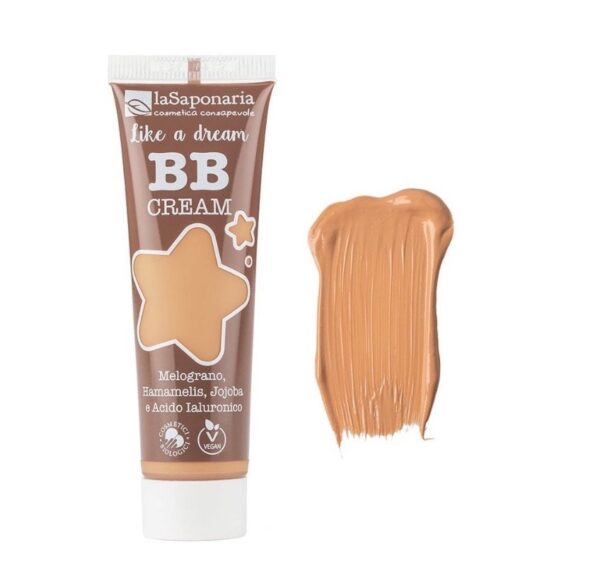laSaponaria BB krém "Jako sen" BIO (30 ml) - béžový - lehké krytí s matným finišem