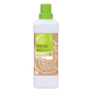 Tierra Verde Prací gel pro citlivou pokožku - 1 l - ideální pro ekzematiky, alergiky a děti