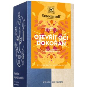 Sonnentor Bylinná směs BIO - Štěstí je otevřít oči dokořán - nálev. sáčky (18 x 1,7 g)