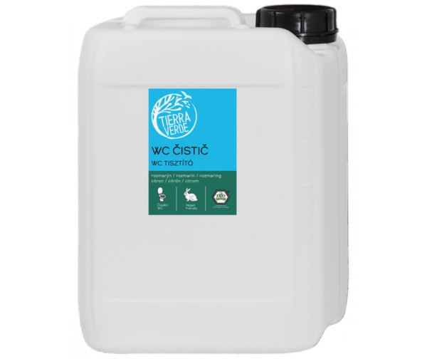 Tierra Verde WC čistič s rozmarýnem a citrónem - 5 l