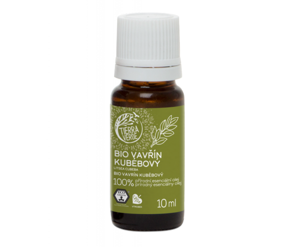 Tierra Verde Esenciální olej Vavřín Kubébový BIO - 10 ml - energizuje, čistí vzduch