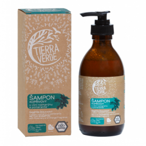 Tierra Verde Kopřivový šampon na mastné vlasy s rozmarýnem - 230 ml