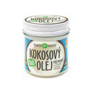 Purity Vision Kokosový olej panenský BIO - 120 ml - za studena lisovaný
