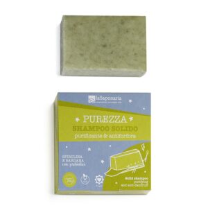 laSaponaria Tuhý šampon čisticí proti lupům (50 g) - balený v recyklovaném kartonu