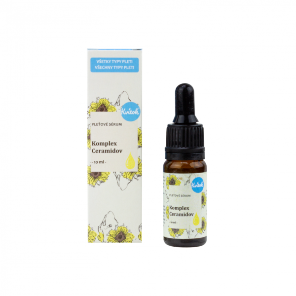 Kvitok Pleťové sérum - Komplex ceramidů (10 ml) - obnovuje ochranný film pleti
