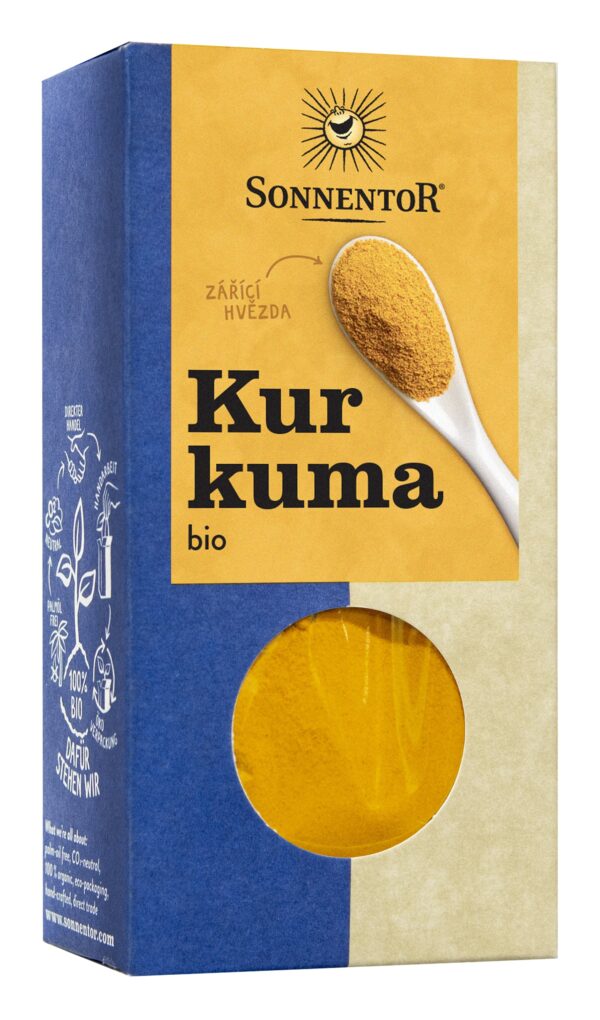 Sonnentor Kurkuma BIO - mletá (40 g) - od drobných pěstitelů