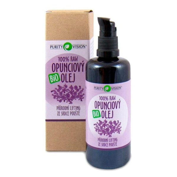 Purity Vision Opunciový olej RAW BIO - 100 ml - přírodní liftingové sérum
