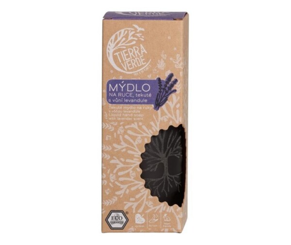 Tierra Verde Tekuté mýdlo na ruce s vůní levandule - 230 ml