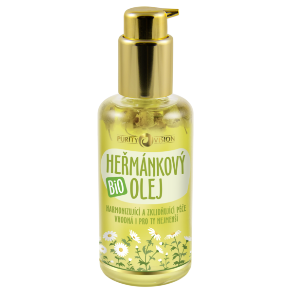 Purity Vision Heřmánkový olej BIO (100 ml) - ideální pro citlivou a problematickou pleť