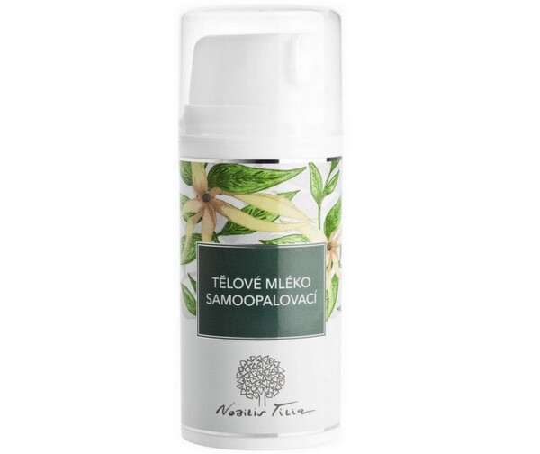 Nobilis Tilia Samoopalovací tělové mléko (100 ml) - s vitaminem e