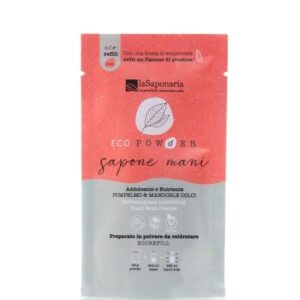 laSaponaria Jemné vyživující mýdlo na ruce v prášku - grapefruit a mandle (25 g)