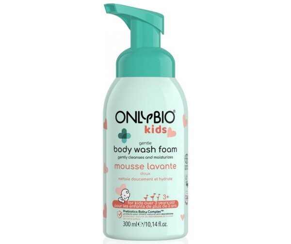 OnlyBio Jemná mycí pěna pro děti od 3 let (300 ml) - s jemnou vůní