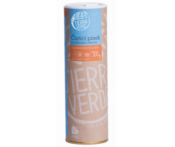 Tierra Verde Čisticí písek - 500 g - s pomerančem
