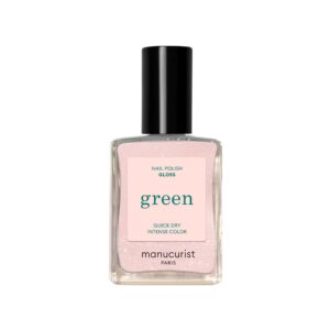 Manucurist Green schnoucí lak na nehty - Gloss (15 ml) - něžně perleťově růžová
