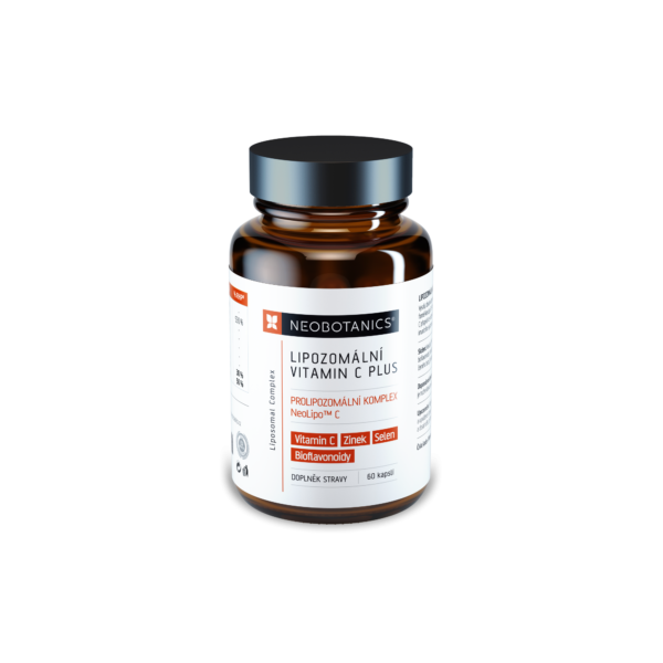 Neobotanics Lipozomální vitamin C Plus (60 kapslí) - se selenem a zinkem
