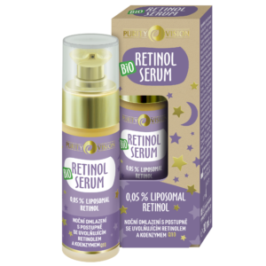 Purity Vision Pleťové sérum Retinol BIO (30 ml) - noční regenerace zralé pokožky
