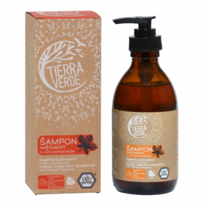 Tierra Verde Kaštanový šampon pro posílení vlasů s pomerančem - 230 ml