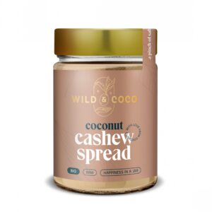 Wild & Coco Kokosová pomazánka Cashew Spread BIO (300 g)