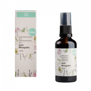 Kvitok Ochranný tělový olej (50 ml) - zabrání štípancům