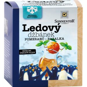 Sonnentor Ledový džbánek BIO - pomeranč a bazalka - sáčky (16 x 2,5 g)