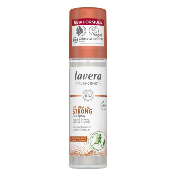 Lavera Přírodní deodorant ve spreji Strong BIO (75 ml) - až 48 hodinová ochrana