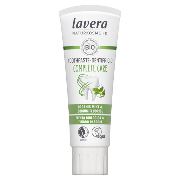Lavera Zubní pasta Complete Care s mátou a fluoridem BIO (75 ml) - kompletní péče o dutinu ústní