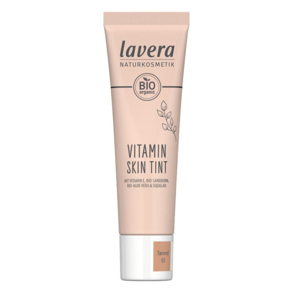 Lavera Tónovací vitamínový krém BIO (30 ml) - 03 Tanned - pro přirozený a zdravý vzhled pleti