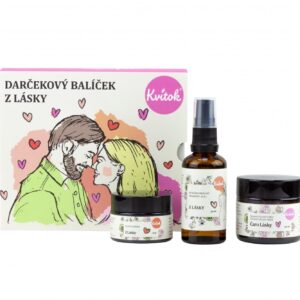 Kvitok Afrodiziakální dárkový balíček Z lásky - sada pro láskyplné okamžiky