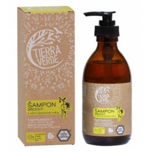 Tierra Verde Březový šampon na suché vlasy s citrónovou trávou - 230 ml