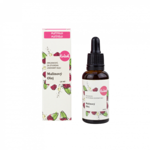 Kvitok Malinový pleťový olej nerafinovaný BIO (30 ml) - s lehkou vůní malin