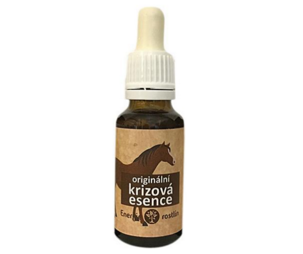Energie rostlin Bachovy esence - Krizová esence pro koně - kapky (20 ml)