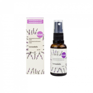 Kvitok Květová voda s rozprašovačem - levandule BIO (30 ml) - harmonizuje a zklidní