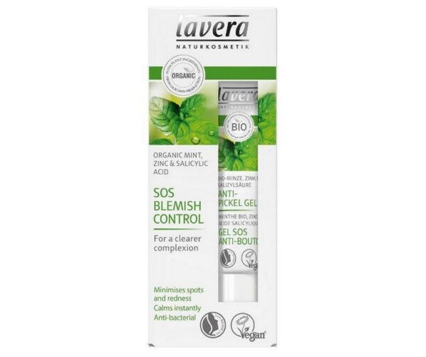Lavera SOS gel na akné BIO (15 ml) - s okamžitým účinkem