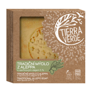 Tierra Verde Aleppské mýdlo pro problematickou pokožku - 1 ks