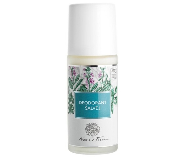 Nobilis Tilia Deodorant roll-on - šalvěj (50 ml) - s unikátním pozvolným účinkem