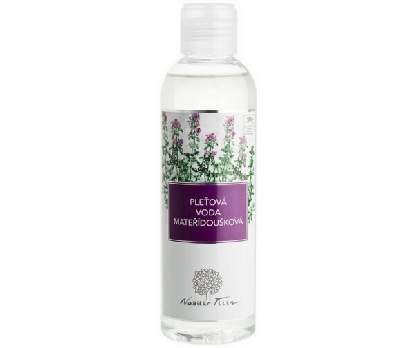 Nobilis Tilia Pleťová voda mateřídoušková - 200 ml - vhodná pro mastnou a smíšenou pleť