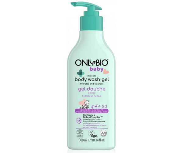 OnlyBio Jemný mycí gel pro miminka (300 ml) - vhodný hned od narození