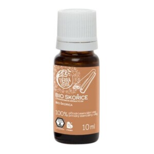 Tierra Verde Esenciální olej Skořice BIO (10 ml) - stimuluje a prohřívá