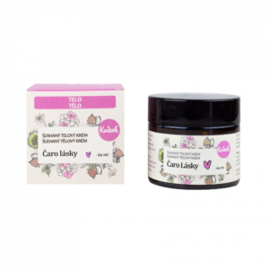 Kvitok Šlehaný tělový krém Kouzlo lásky (60 ml) - pro suchou a namáhanou pokožku