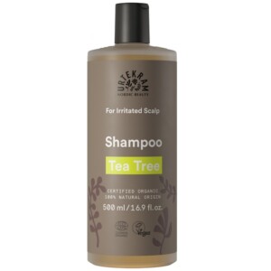 Urtekram Šampon s tea tree pro podrážděnou vlas. pokožku BIO - 500 ml