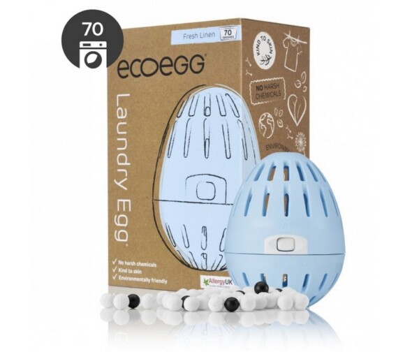 Ecoegg Prací vajíčko s vůní svěží bavlny - na 70 pracích cyklů - vhodné pro alergiky i ekzematiky