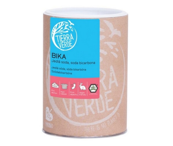Tierra Verde BIKA – Jedlá soda (Bikarbona) - 1 kg dóza