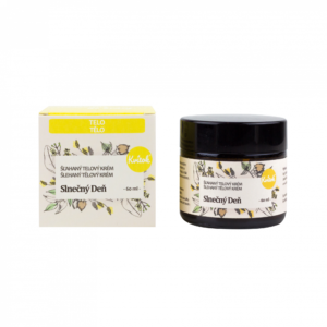 Kvitok Šlehaný tělový krém Slunečný den (60 ml) - s jemným květinovým podtónem