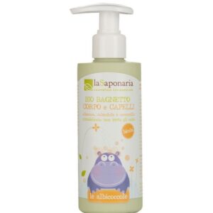 laSaponaria Jemný tělový a vlasový mycí gel pro děti BIO (190 ml)